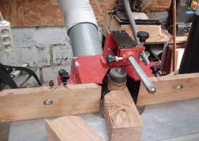 Marre des copeaux qui volent autour de la toupie