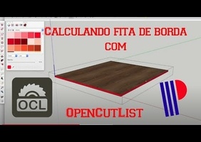 Comment calculer la bande de bord d'une pièce à l'aide d'OpenCutList dans sketchup