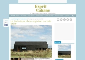 Technique shou-sugi-ban ou bois brûlé