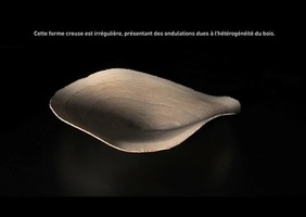 Séchage d'une fine tranche de bois