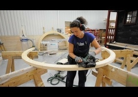 Une méthode pour des chevrons cintrés