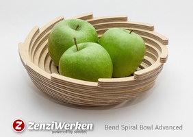 Bol dans un panneau de contreplaqué