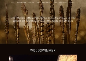 WOODSWIMMER :un stop motion hypnotisant qui donne vie au bois