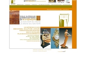 Ecole d'ebenisterie, sculpture, dorure sur bois