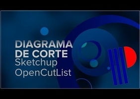 Diagrama de corte no Sketchup com OpenCutList