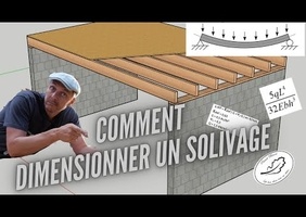 Comment calculer un solivage de plancher dans une habitation résidentielle
