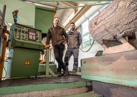 Article sur un menuisier scieur