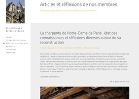 Charpente de Notre Dame