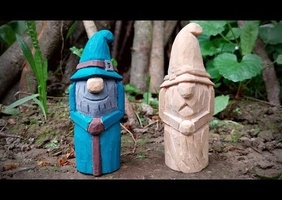 Une magnifique sculpture de sorcier I Tutoriel