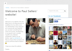 Le blog de Paul Sellers, une légende du tout à la main