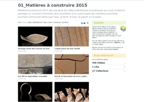 Des vidéos sur la matière de construction