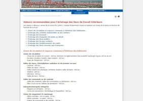 Suite sur éclairage dans les ateliers