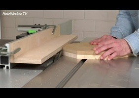 Calibrage copiage scie circulaire et format