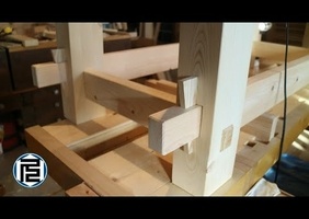 Legs of Workbench without screws and nails