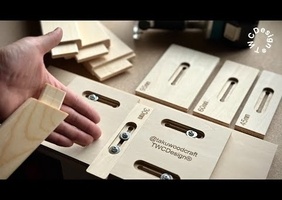 Gabarit Tenons et Mortaises a la Défonceuse