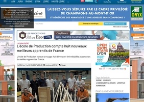 Petit coup de pub à mon école d apprentissage