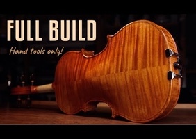 Fabrication d'un violon à la main