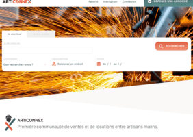 Articonnex - Plateforme de ventes et de locations entre artisans
