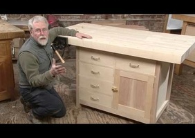 Encore une série de vidéo sur la fabrication d'un etabli