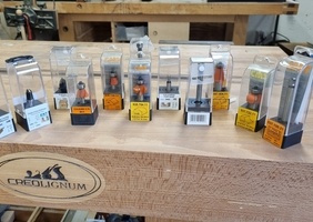 Des fraises de défonceuse à prix fracassé.