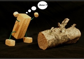 Bon c'est pas vraiment une trouvaille, mais ça peut donner des idées sur la forme...