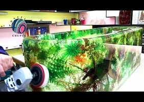 Coquillages et crustacés ..... et .... époxy :)