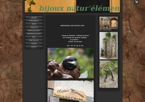 Bijoux en bois tournés et sculptés