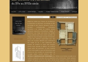 Les châssis de fenêtres du XVe au XVIIIe siècle.