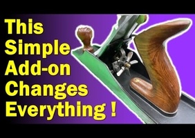 La molette de réglage de votre fer de rabot est trop dure à tourner : une solution…