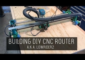 CNC construite avec une imprimante 3D