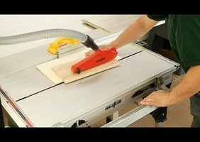 Scier un trapèze avec précision sur scie sur table