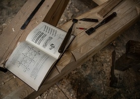 Chantier charpente finlande a suivre sur FB ces jours ci