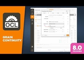 Promesses OpenCutList 8.0 : Continuité du fil