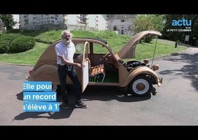 2 CV en bois