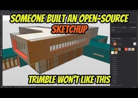 Un clone de sketchup open source et gratuit
