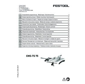Scie sur table CMS-TS 75