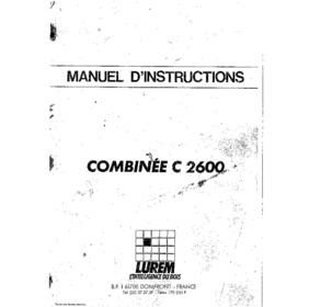 Combiné 5 opérations C2600 plus