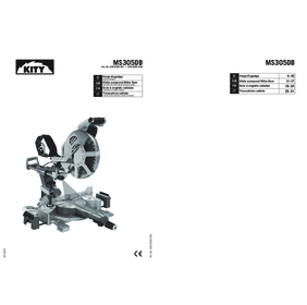 Scie à onglet MS305DB