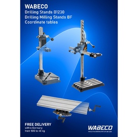 Support de perçage et fraisage Wabeco BP 1240-1242-1243-1244