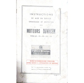 Moteur NOVACEM Type 60-75-90-100-125