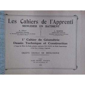 Les cahiers de l'apprenti menuisier en bâtiment