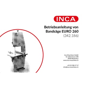 Scie à ruban Euro 260