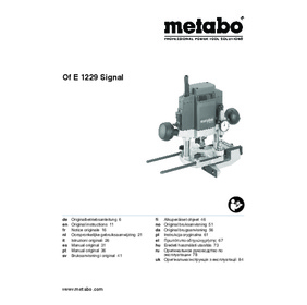 Défonceuse OFE 1229