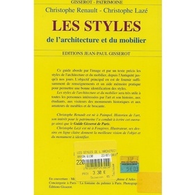 Les styles de l'architecture et du mobilier