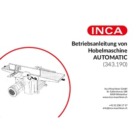 Dégauchisseuse-Raboteuse Automatic 343.190