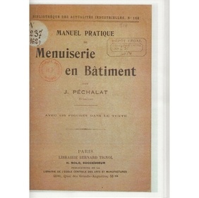 Manuel Pratique de Menuiserie en Bâtiment