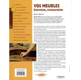 Vos meubles - Entretien, restauration