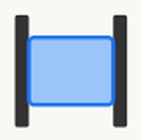 Solide contraint entre deux faces