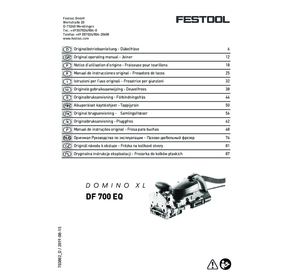 Fraiseuse Domino XL DF 700