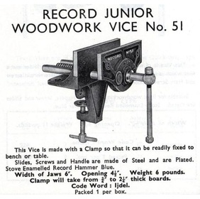Petit étau de menuisier No 51 junior